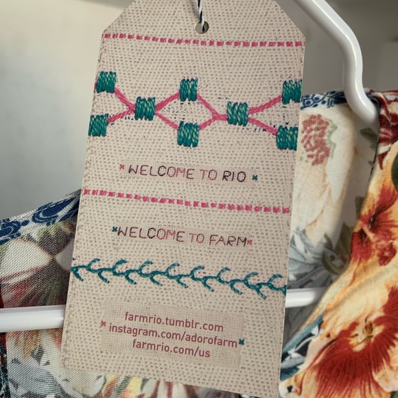 NWT Anthropologie Farm Rio Carmen Floral Romper - Picture 6 of 9